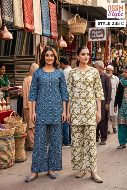 Ossm style 255 C co ord sets wholesale delhi
